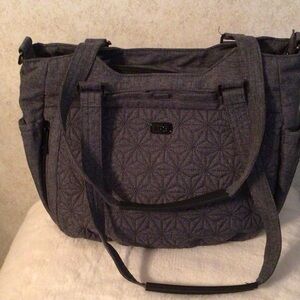 LUG Quilted Grey Baby Bag